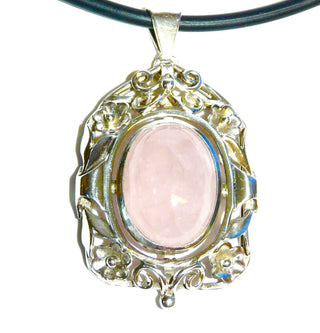 Rosenquarz- & Rhodochrositschmuck