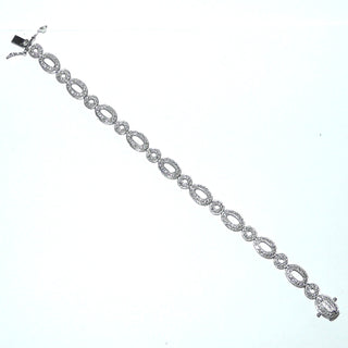 stabiles Einzelstück, Ankerarmband, Herrenarmband, Gliederarmband aus massiv 925 Silber, 23 cm lang, Karabiner - Goldschmiede Danilo