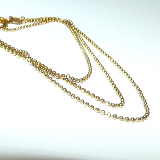 rundes Einzelstück, Collierkette im Kugel-Muster, Halskette, Badewannenkette aus 925 Silber vergoldet, Länge 45 cm, funkelnd diamantierte Oberfläche, 1,3 mm breit, Federrring -	Einzelstücke nur erhältlich bei www.danilogold-shop.de