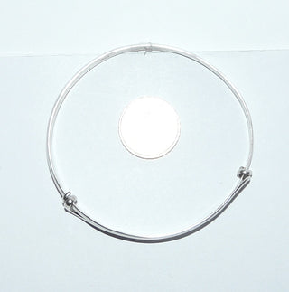 handgefertigtes Einzelstück, Armreif, Armspange aus 925 Silber poliert, leicht oval, Innenumfang 20 cm, aber flexibel bar / verstellbar -	Handgefertigtes Unikat! Nur im Onlineshop von Juwelier & Goldschmiede Danilo!