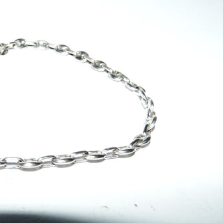 Einzelstück, Schiffsankerarmband im Cartier-Stil, Silberarmband, Gliederarmband aus massiv 925 Silber, beweglich, 19 cm lang, Karabiner - Goldschmiede Danilo