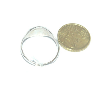 Vintage-Einzelstück, 800 Silberring, Herrenring in Schildform, zierlicher Siegelring, in regionale Handgravur "Coblenz 1919", Ringweite 62, Art Deco 1919 - Goldschmiede Danilo