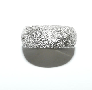 Einzelstück, Trauring, Feundschaftsring, breiter Ring aus 925 Silber, gleichlaufend, massiv, halbrunder Querschnitt, funkelnd diamantiert / diamantmatt, Ringweite 61,5, dazu paßt Ri 0341 -	Nur erhältlich bei www.danilogold-shop.de