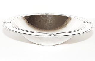 Einzelstück, Vintage-Schälchen aus massivem 925 Silber, Neupreis ca. 1500€, ca. 16 cm Durchmesser, ca. 183 Gramm Silber, Arcade-Nachkaufgarantie bis 2040 bei "Robbe & Berking" -Besondere Unikate nur im Danilogold Onlineshop!