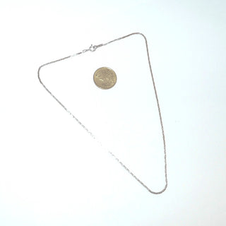flaches Einzelstück, Vintage-Kobrakette, Pebro-Collier aus den 60er-70er Jahren, flexibler Halsreifen, Halskette aus massiv 925 Silber, Länge 38 cm, 1,3 mm breit, Federring - Goldschmiede Danilo