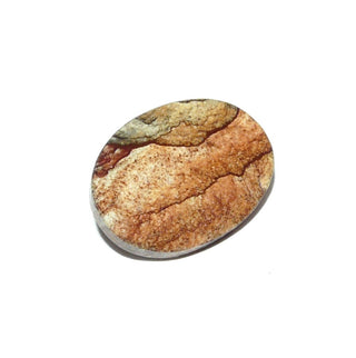 Natürliches Einzelstück, rotbraune Landschaftsjaspis-Brosche, 925 Silber Broschierung, wunderschöne Wüstenlandschaft, ein Unikat von der Natur geschaffen, Kugelsicherung -	Handgefertigtes Unikat! Nur im Onlineshop von Juwelier & Goldschmiede Danilo!